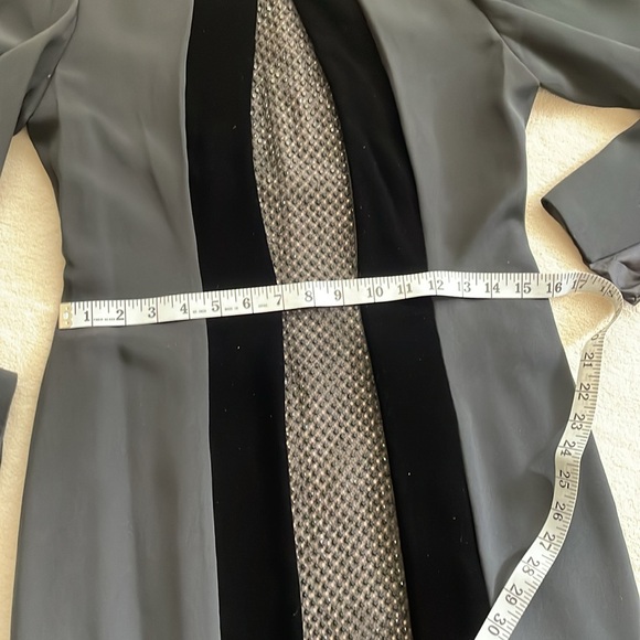 DONALD DEAL - Neiman Marcus high end designer black gown size 10 - Picture 13 of 16